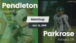 Matchup: Pendleton High vs. Parkrose  2018