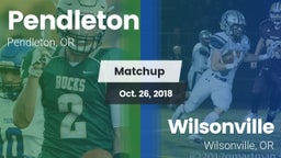 Matchup: Pendleton High vs. Wilsonville  2018