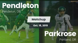 Matchup: Pendleton High vs. Parkrose  2019