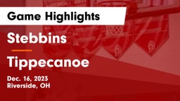 Stebbins  vs Tippecanoe  Game Highlights - Dec. 16, 2023