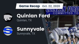 Recap: Quinlan Ford  vs. Sunnyvale  2020