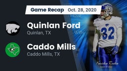 Recap: Quinlan Ford  vs. Caddo Mills  2020