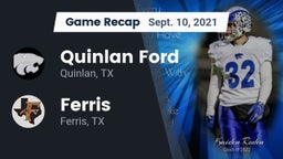 Recap: Quinlan Ford  vs. Ferris  2021