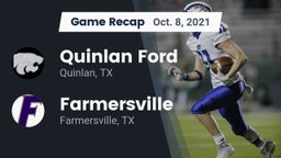 Recap: Quinlan Ford  vs. Farmersville  2021