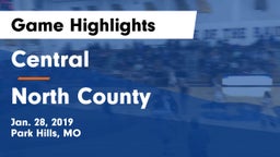 Central  vs North County  Game Highlights - Jan. 28, 2019