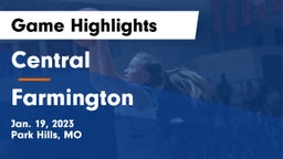 Central  vs Farmington  Game Highlights - Jan. 19, 2023