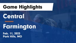 Central  vs Farmington  Game Highlights - Feb. 11, 2023