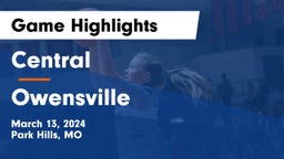 Central  vs Owensville  Game Highlights - March 13, 2024