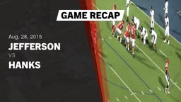 Recap: Jefferson  vs. Hanks  2015