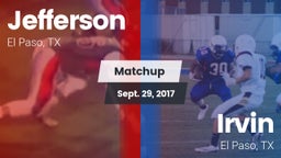 Matchup: Jefferson vs. Irvin  2017