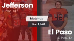 Matchup: Jefferson vs. El Paso  2017