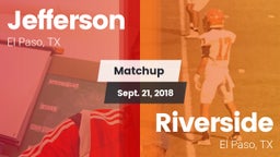 Matchup: Jefferson vs. Riverside  2018