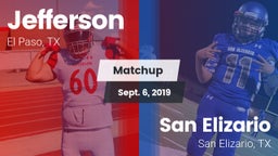 Matchup: Jefferson vs. San Elizario  2019