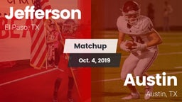 Matchup: Jefferson vs. Austin  2019