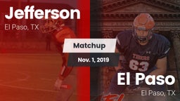 Matchup: Jefferson vs. El Paso  2019