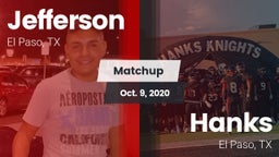 Matchup: Jefferson vs. Hanks  2020