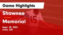 Shawnee  vs Memorial  Game Highlights - Sept. 20, 2022