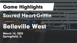 Sacred Heart-Griffin  vs Belleville West  Game Highlights - March 14, 2023
