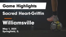 Sacred Heart-Griffin  vs Williamsville  Game Highlights - May 1, 2024