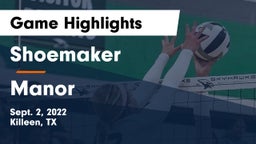 Shoemaker  vs Manor  Game Highlights - Sept. 2, 2022