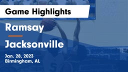 Ramsay  vs Jacksonville  Game Highlights - Jan. 28, 2023