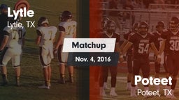 Matchup: Lytle  vs. Poteet  2016