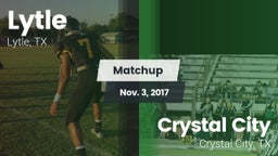 Matchup: Lytle  vs. Crystal City  2017