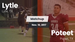 Matchup: Lytle  vs. Poteet  2017