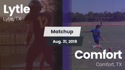 Matchup: Lytle  vs. Comfort  2018