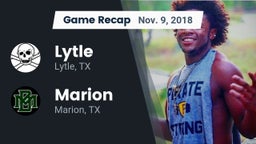 Recap: Lytle  vs. Marion  2018