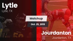 Matchup: Lytle  vs. Jourdanton  2019