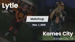 Matchup: Lytle  vs. Karnes City  2019