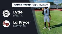 Recap: Lytle  vs. La Pryor  2020