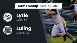 Recap: Lytle  vs. Luling  2020