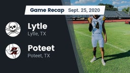 Recap: Lytle  vs. Poteet  2020