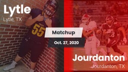 Matchup: Lytle  vs. Jourdanton  2020
