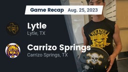 Recap: Lytle  vs. Carrizo Springs  2023