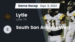 Recap: Lytle  vs. South San Antonio West 2023