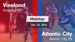 Matchup: Vineland  vs. Atlantic City  2016