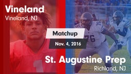 Matchup: Vineland  vs. St. Augustine Prep  2016