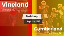 Matchup: Vineland  vs. Cumberland  2017