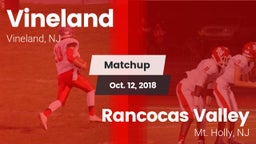 Matchup: Vineland  vs. Rancocas Valley  2018