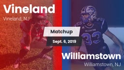 Matchup: Vineland  vs. Williamstown  2019