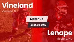 Matchup: Vineland  vs. Lenape  2019
