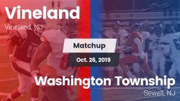 Matchup: Vineland  vs. Washington Township  2019