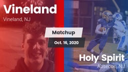 Matchup: Vineland  vs. Holy Spirit  2020