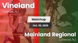 Matchup: Vineland  vs. Mainland Regional  2020