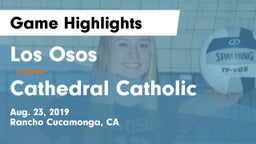 Los Osos  vs Cathedral Catholic  Game Highlights - Aug. 23, 2019