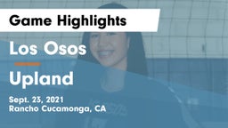 Los Osos  vs Upland  Game Highlights - Sept. 23, 2021