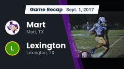 Recap: Mart  vs. Lexington  2017